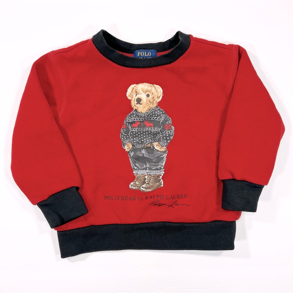 Polo Ralph Lauren Christmas sweatshirt, size 2T